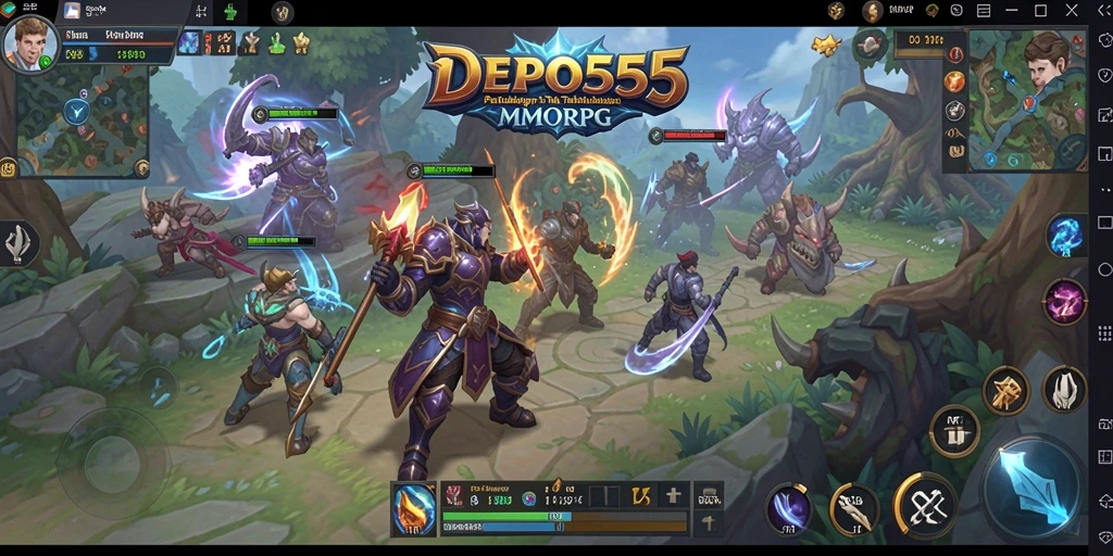 Gameplay seru dan interaksi pemain di DEPO555.