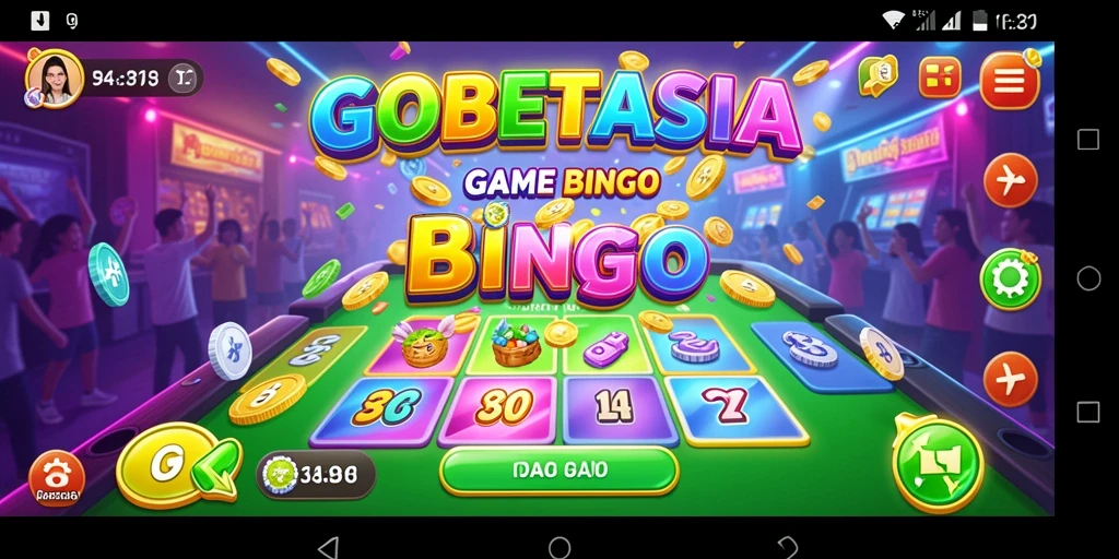 Tampilan gameplay Bingo yang seru dan interaktif di GOBETASIA.
