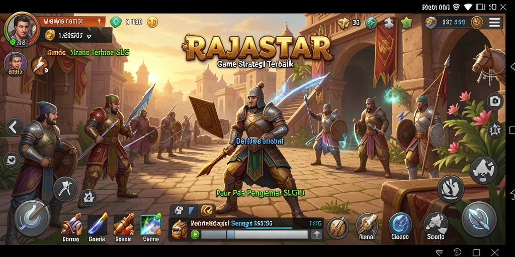 Tampilan gameplay <strong>RAJASTAR</strong> yang mendebarkan dan penuh strategi.