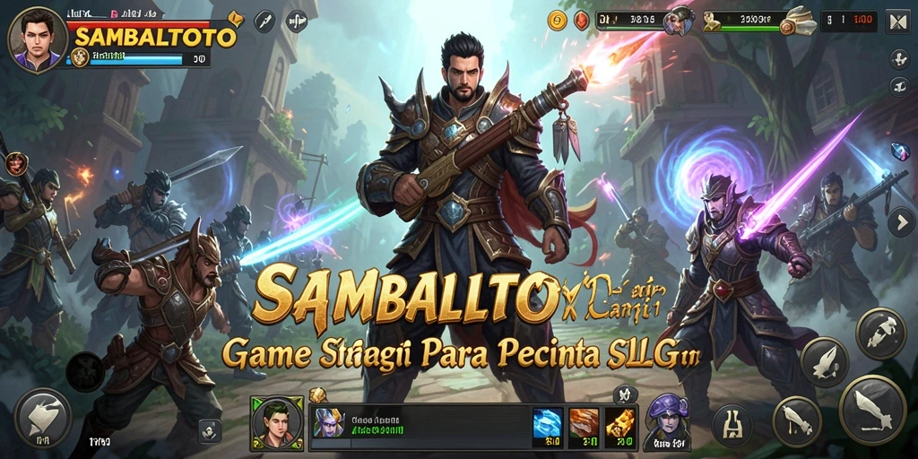 Screenshot gameplay SAMBALTOTO yang menampilkan aksi strategi seru.